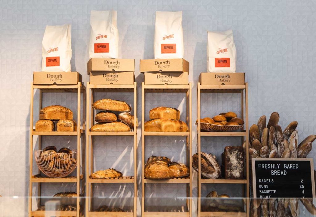 Baked goods at Dough Bakery Lombard Lane